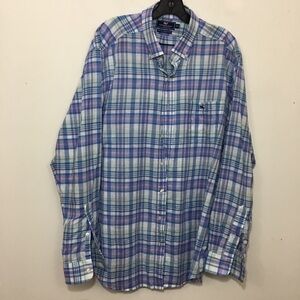 Vineyard Vines MEN plaid button up l/S SHIRT XL